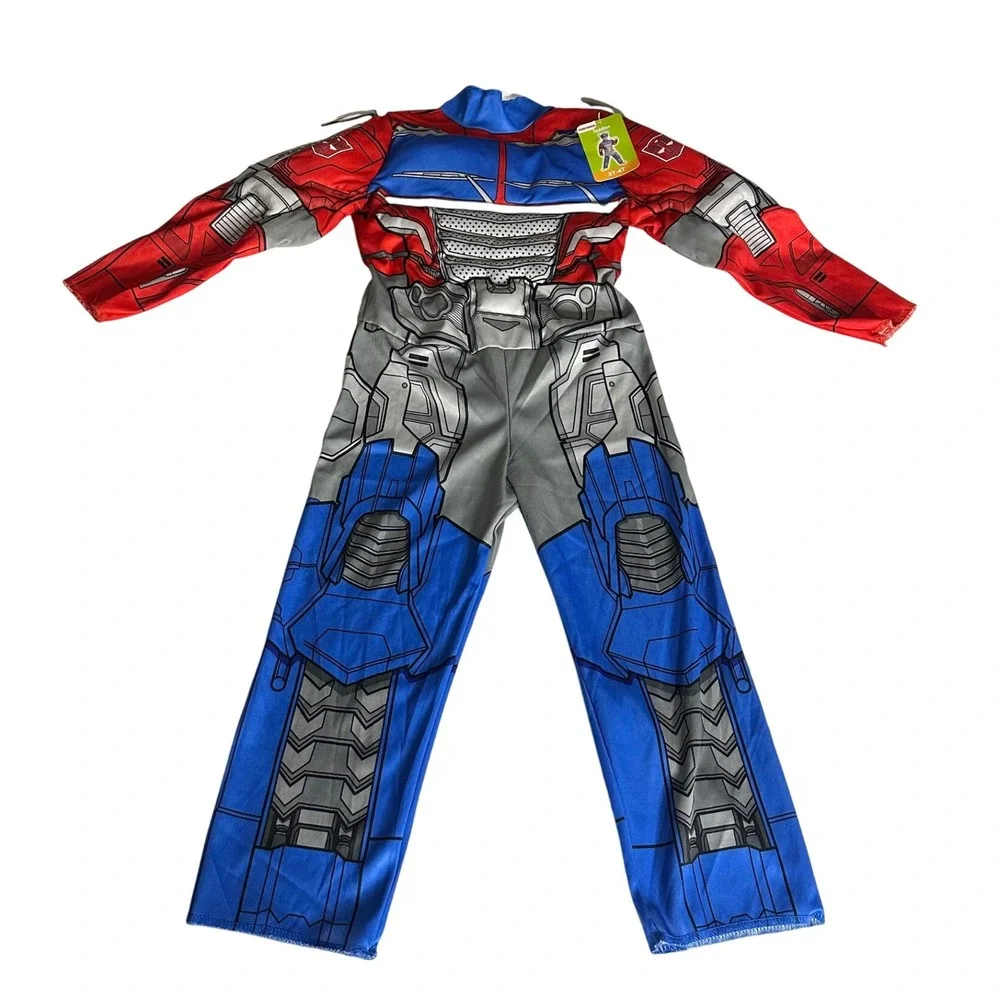 Toddler Boys Transformers Optimus Prime Muscle Costume Size 3T-4T‎ - No Mask